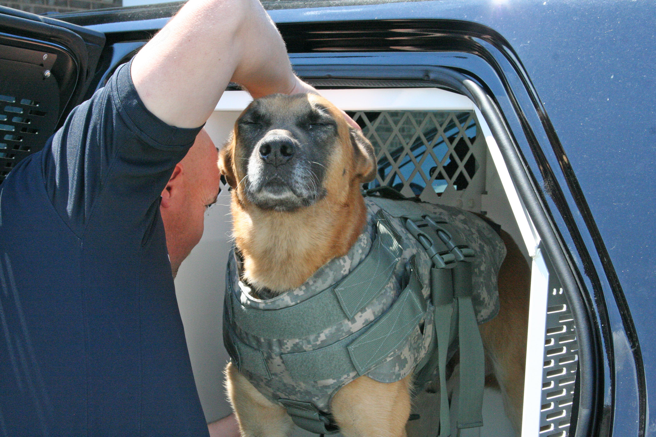 Woman donates K9 vests to protect police dogs The AdvocateMessenger