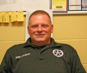 Kendra Peek/kendra.peek@amnews.com Boyle County Sheriff's Deputy Ricky Sellers, School Resource Officer for the Boyle County Schools