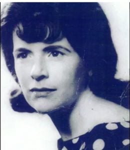 A photo of Bridget Murphy, playwright Brenda Murphy's mother who "Two Sore Legs" is based on. 