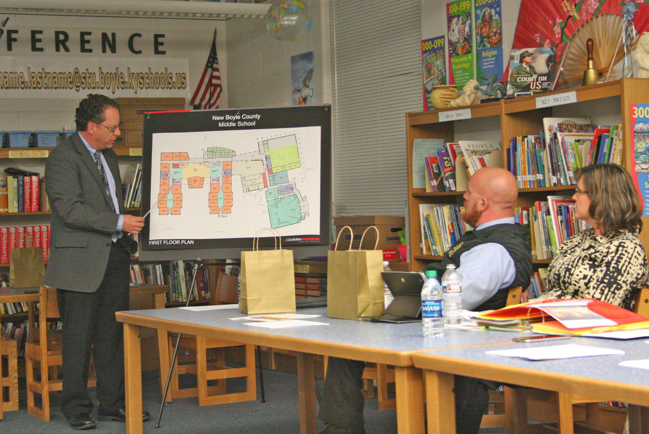 New middle school schematic approved by Boyle Board of Ed The