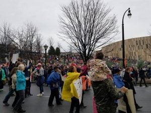 Photo by Nicole Harmon at Atlanta sister march. 