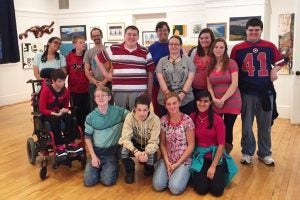 (Photos contributed) The Arts Center’s newly-designed field trip curriculum is fully inclusive for students with disabilities. In 2017 they hope to bring every special education class in both districts to the Arts Center for a free field trip. 