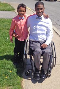 Photo submitted Jeffrey Guest with his son, Braylon, now 9.