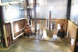 Stills used for distilling bourbon