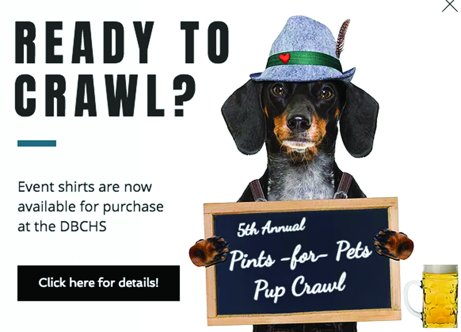 Pup Crawl Returns Saturday To Benefit Danville Boyle County Humane Pup Crawl Returns Saturday To Benefit Danville Boyle County Humane