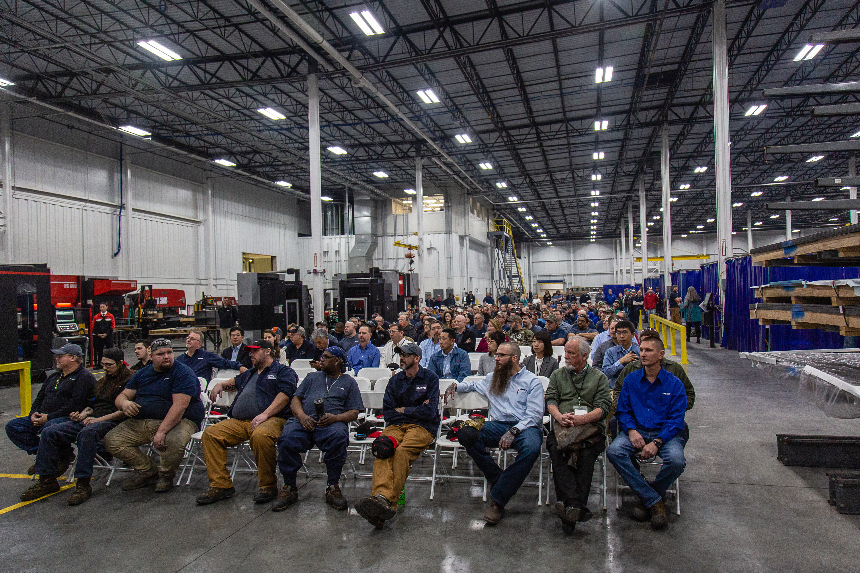 Denyo cuts the ribbon on 65job expansion The AdvocateMessenger