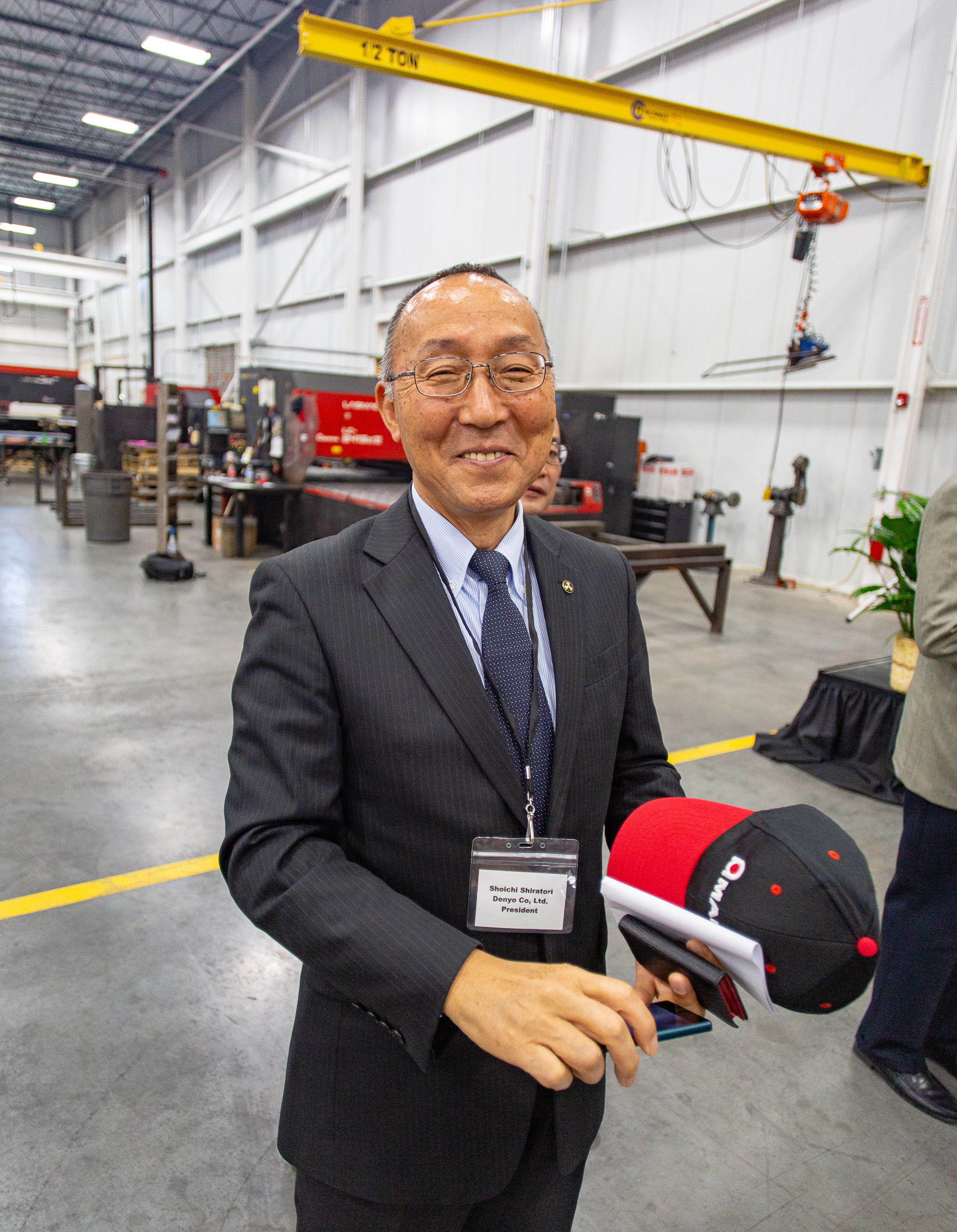 Denyo cuts the ribbon on 65job expansion The AdvocateMessenger