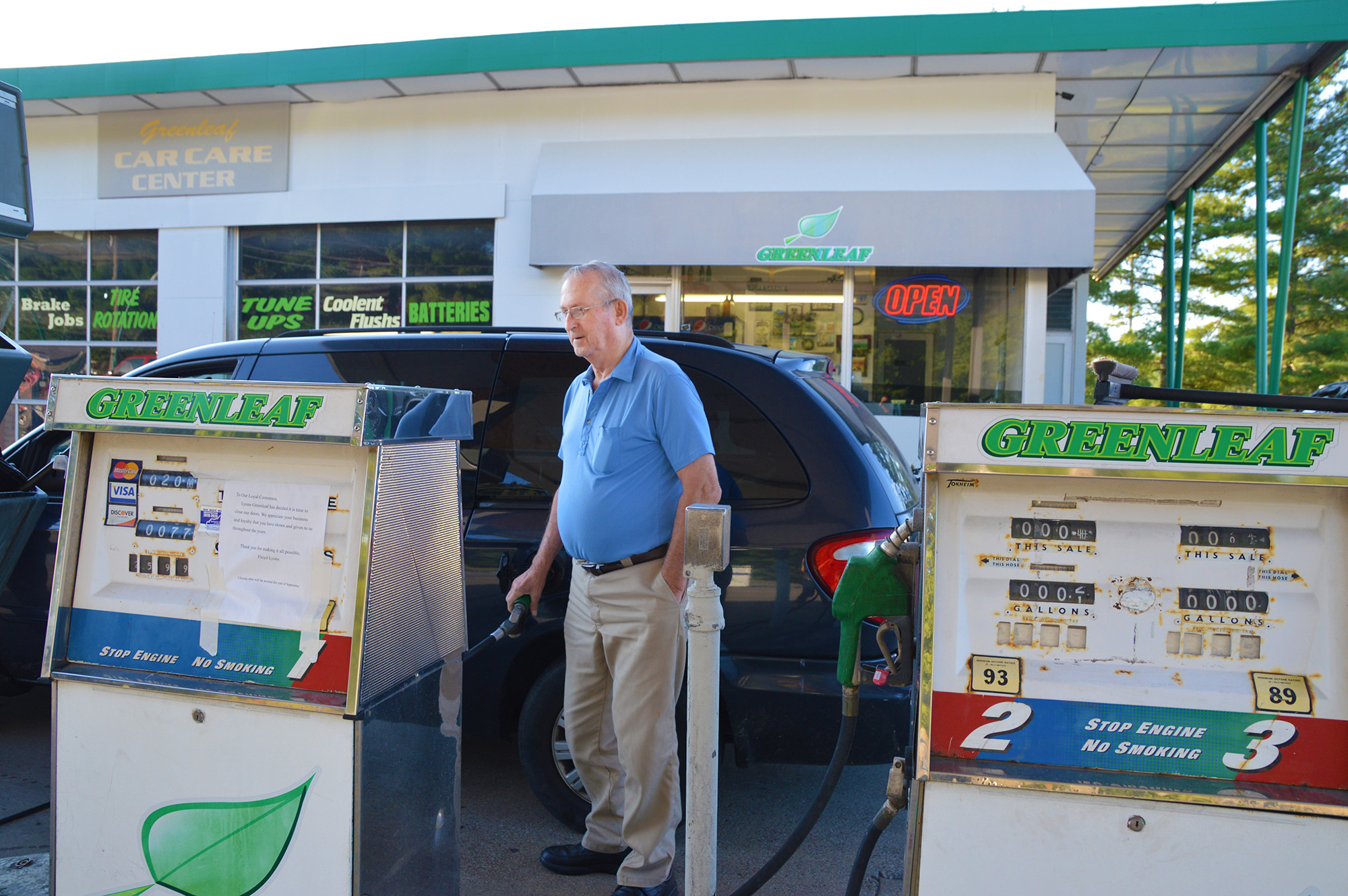 Danville is about to lose the last fullservice gas station in the