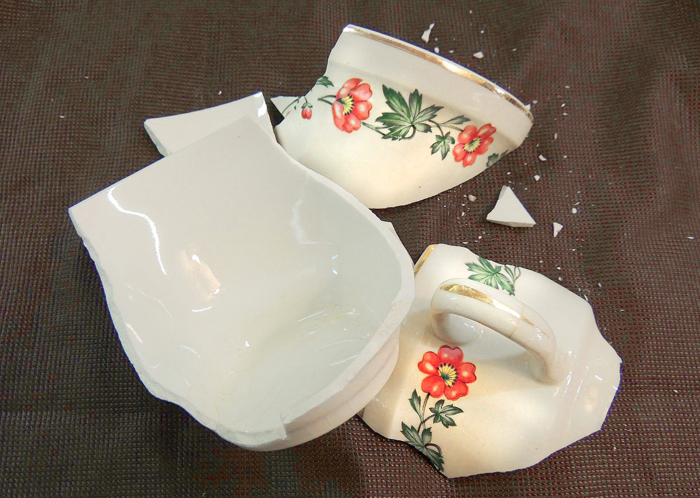 Personal Effects Burying broken porcelain may be better option than
