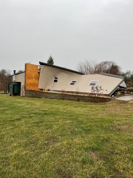 Tornado destroys garage on Waterworks Road in Danville The AdvocateMessenger The Advocate